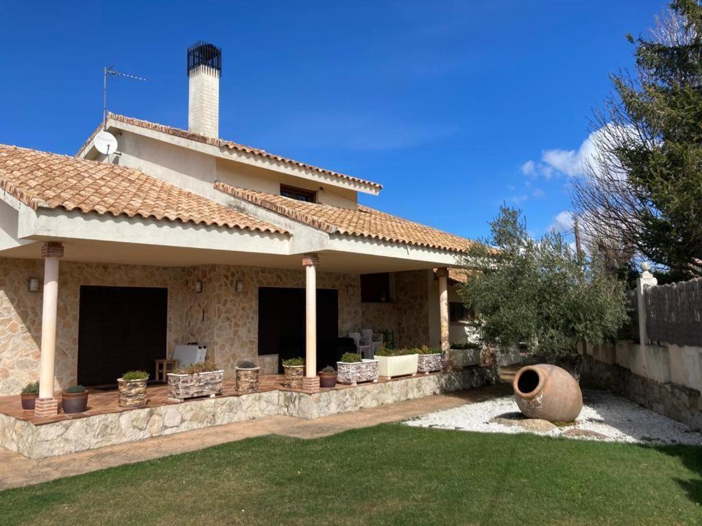 Casa El Descanso Ortigosa Del Monte Eksteriør billede
