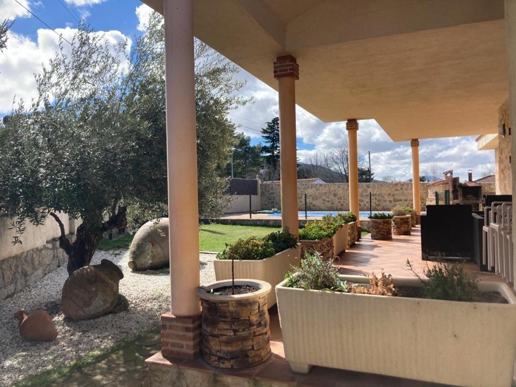 Casa El Descanso Ortigosa Del Monte Eksteriør billede